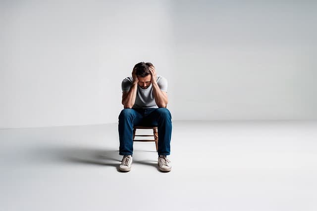 frustrated man